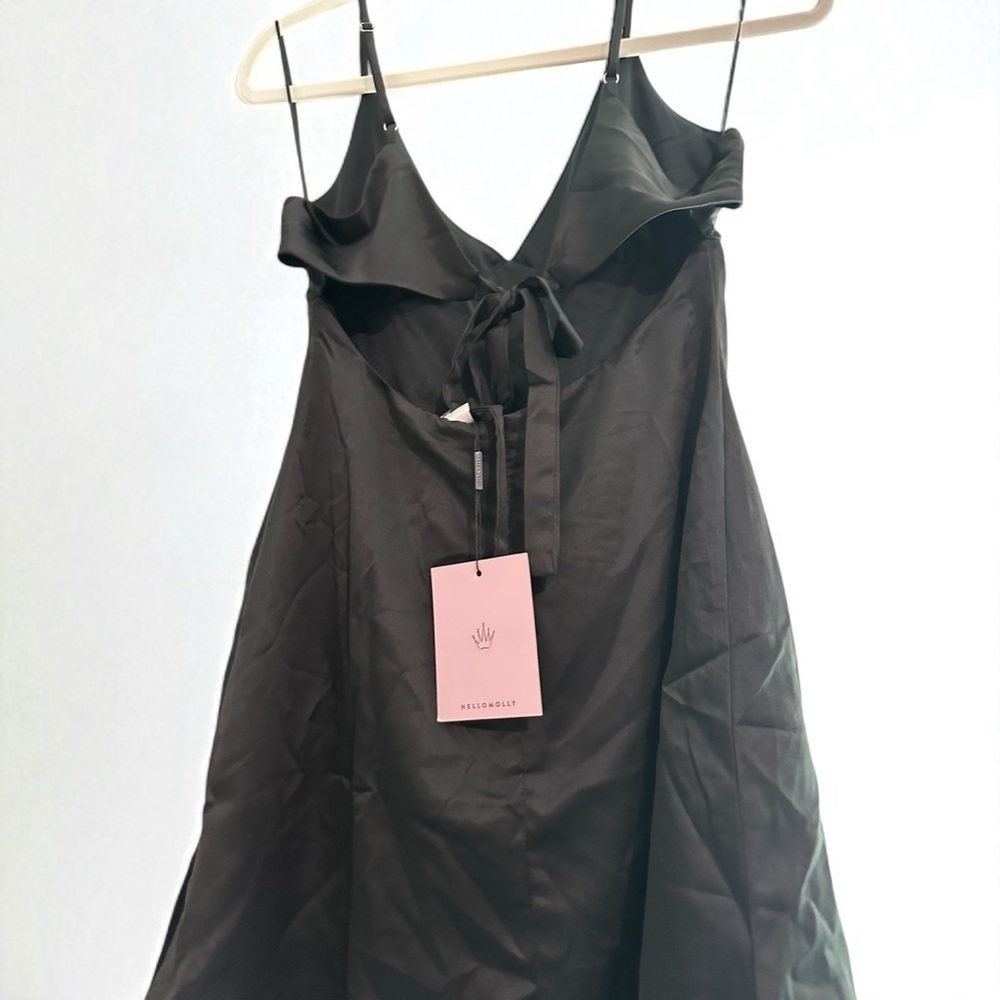 NWT Lovestruck Dress Black Medium Mini - Picture 12 of 15